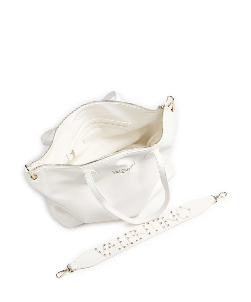Valentino Bags Dea Re Shopper bianco
