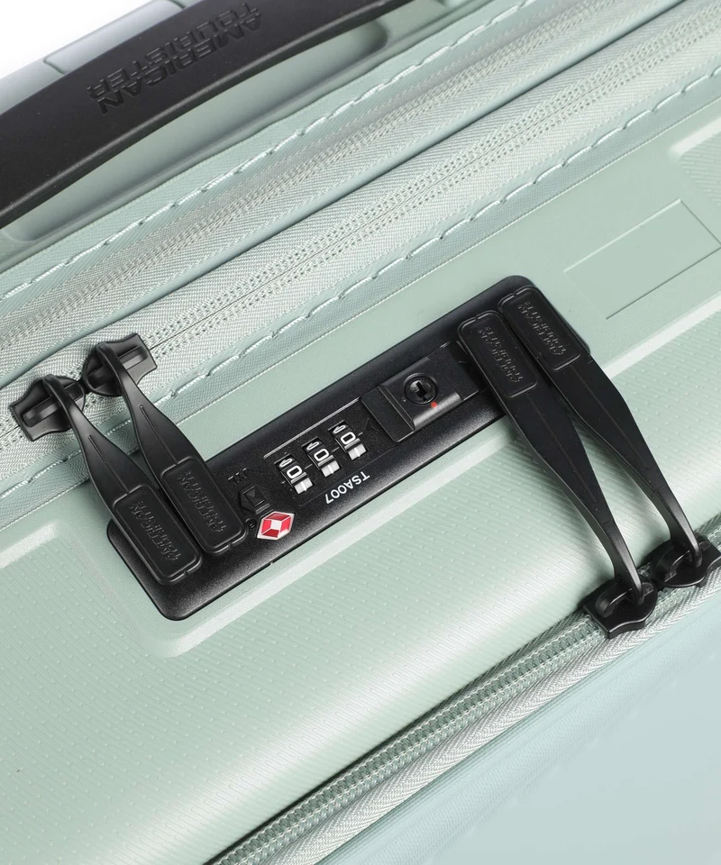 American Tourister Dashpop 4-Rollen Trolley iceberg green