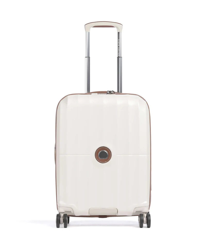 Delsey Paris Carrousel 2 Slim 4-Rollen Trolley off white
