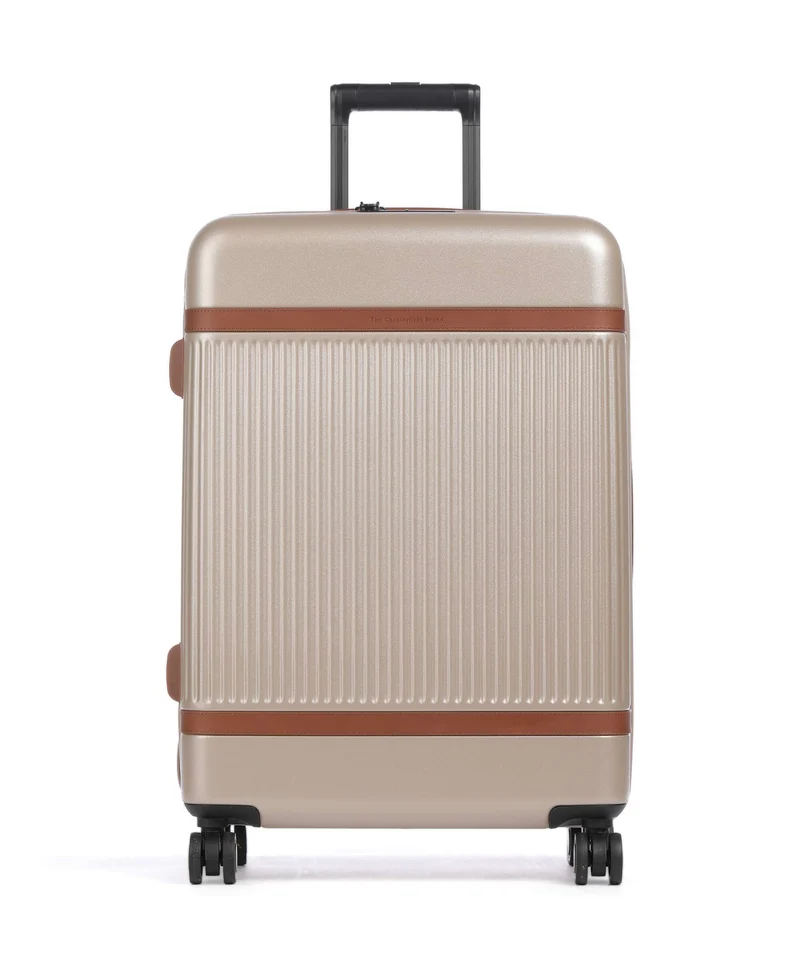 The Chesterfield Brand Zuna 4-Rollen Trolley champagne