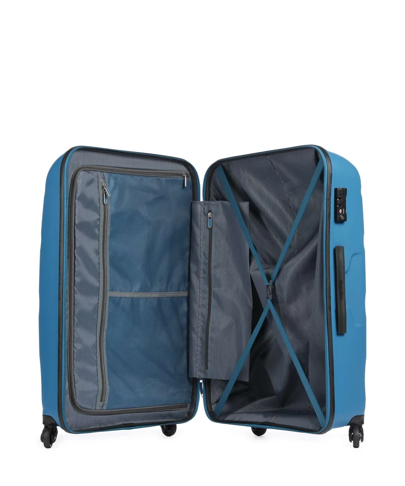 American Tourister Bon Air 4-Rollen Trolley seaport blue