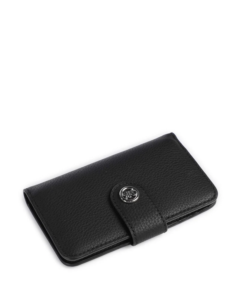 Michael Kors MK Pop Charm Medium Geldbörse black
