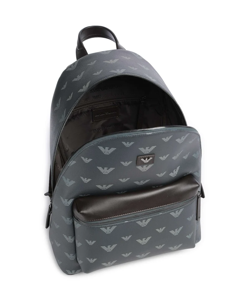 Emporio Armani Special Minorca Rucksack blu/eagle all over