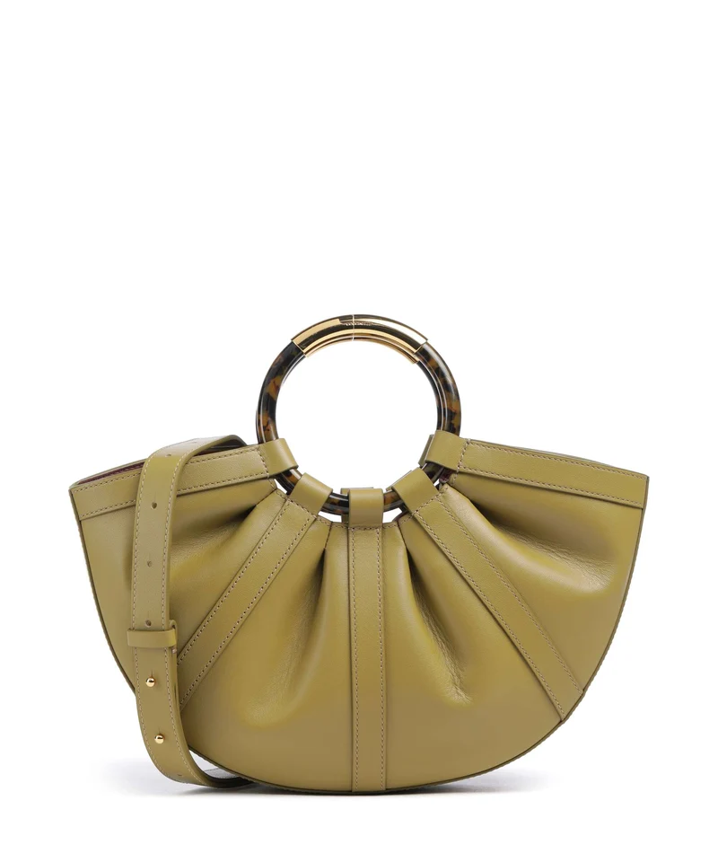 Coccinelle Shell Handtasche seagrass