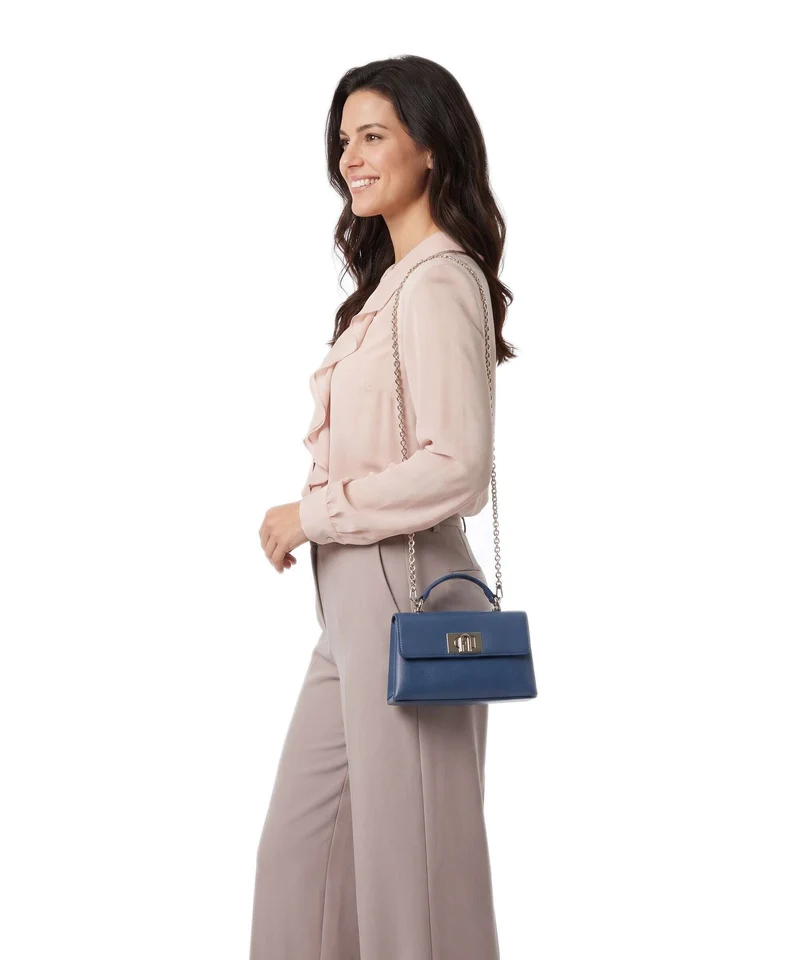 Furla 1927 Mini Umhängetasche indigo