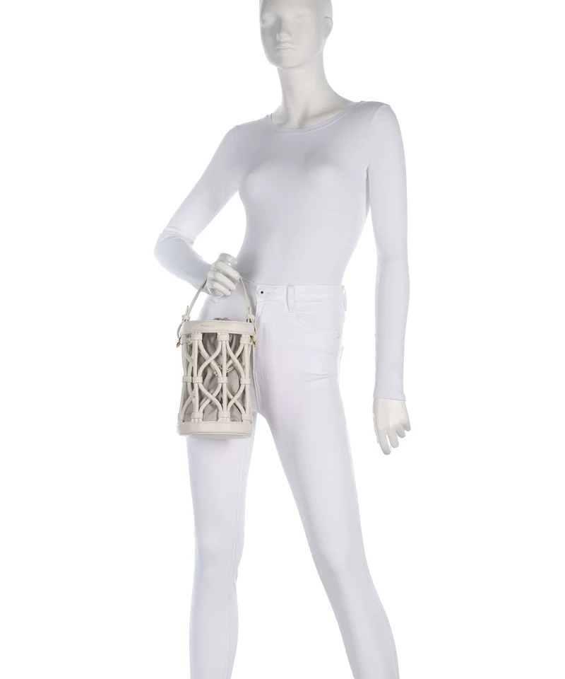 Coccinelle Koi Bucket Handtasche pearl
