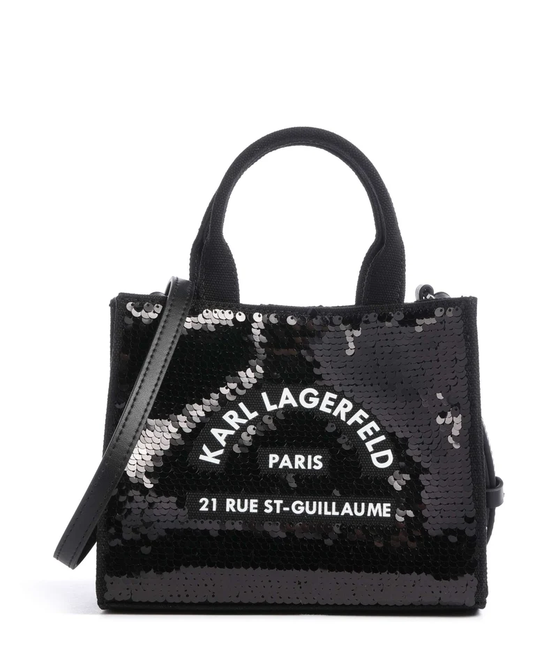 Karl Lagerfeld K/Rue St Guillaume Mini Umhängetasche black