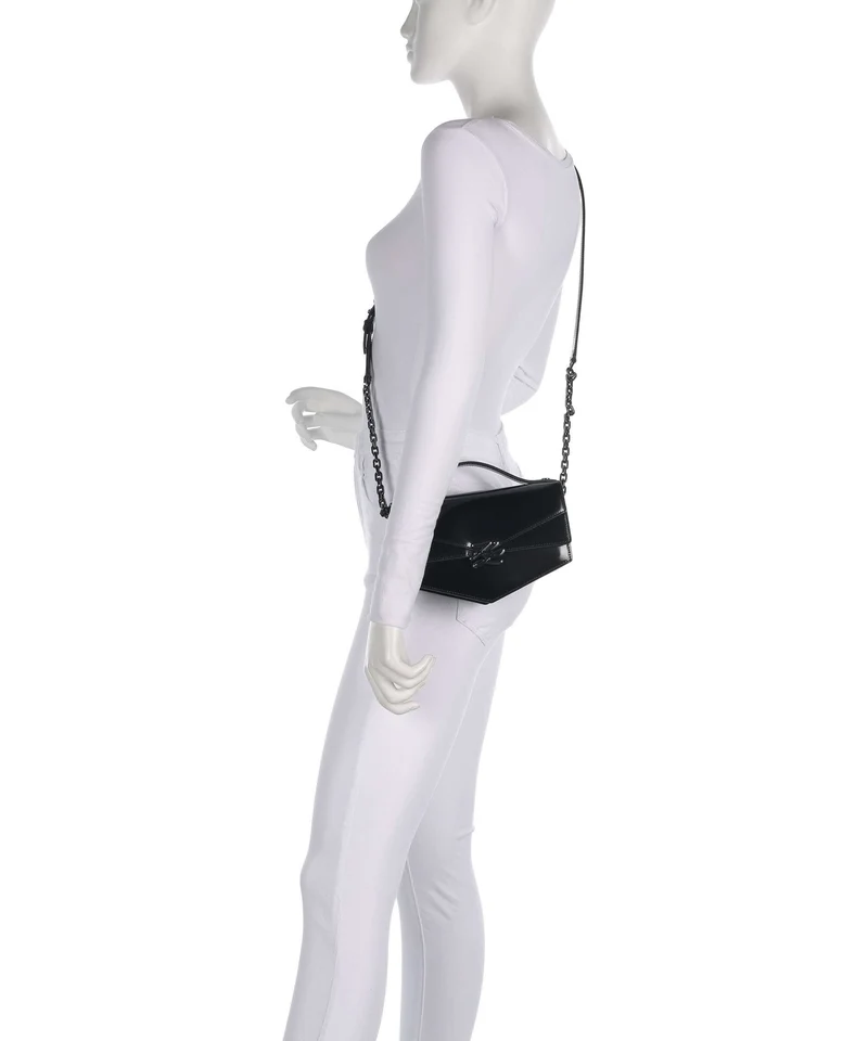 Karl Lagerfeld K/Studio Autograph Small Umhängetasche black/nickel