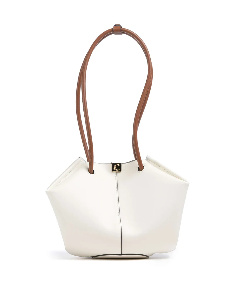 Coccinelle Kamy Schultertasche pearl/cognac