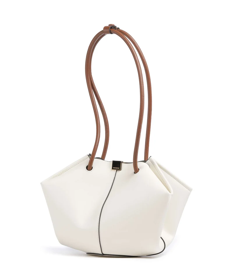 Coccinelle Kamy Schultertasche pearl/cognac