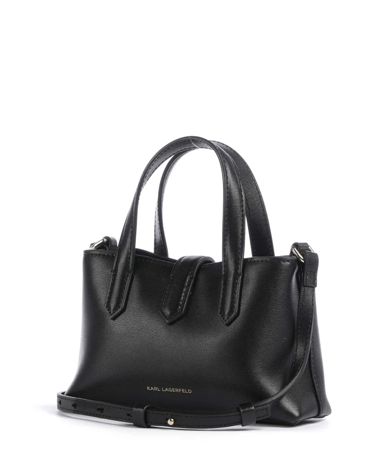 Karl Lagerfeld K/Autograph Padlock Umhängetasche black/gold