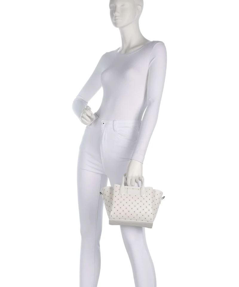 Emporio Armani Odette S Handtasche bianco/nudo
