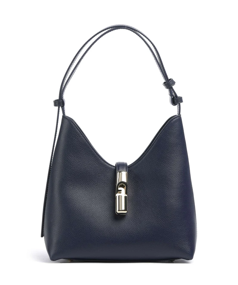 Furla Goccia S Schultertasche ink blue