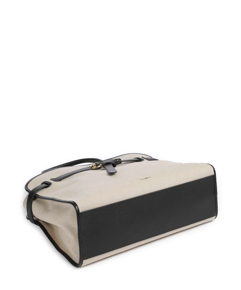 Coccinelle Sabine Canvas Handtasche natural/noir