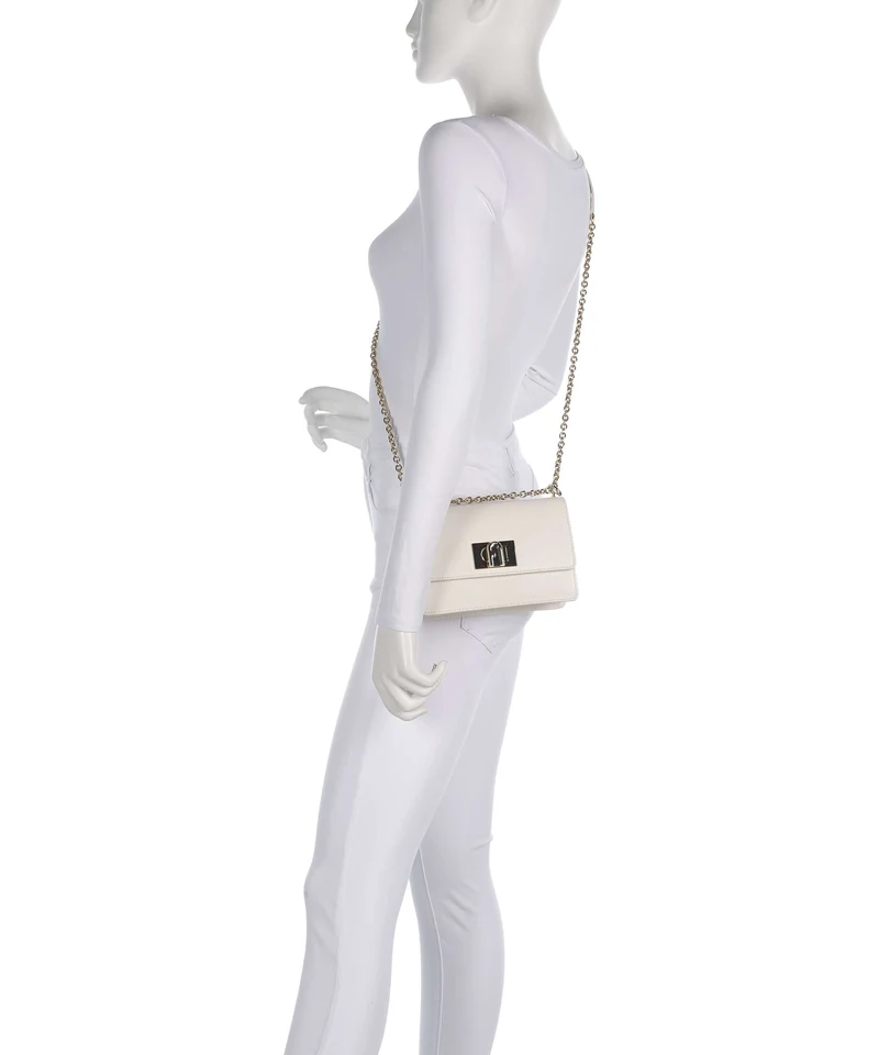 Furla 1927 Mini Schultertasche panna