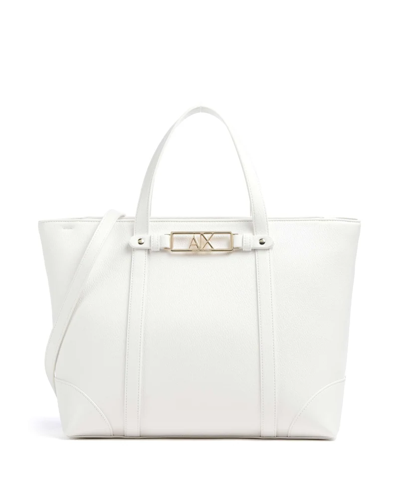 Armani Exchange Polly Handtasche off white
