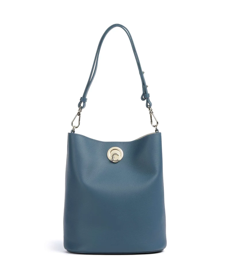 Coccinelle Nikla Bucket Handtasche deep blue/sandshell