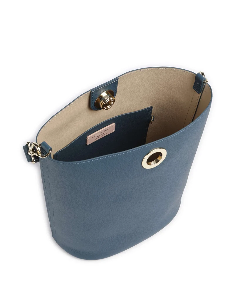 Coccinelle Nikla Bucket Handtasche deep blue/sandshell