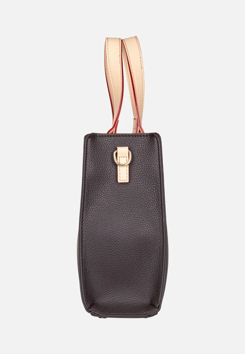 Ella Mini 6643 Dunkelbraun - Henkeltasche
