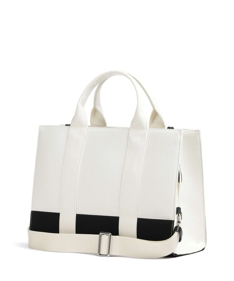 Karl Lagerfeld K/Rue St Guillaume Medium Handtasche white/black