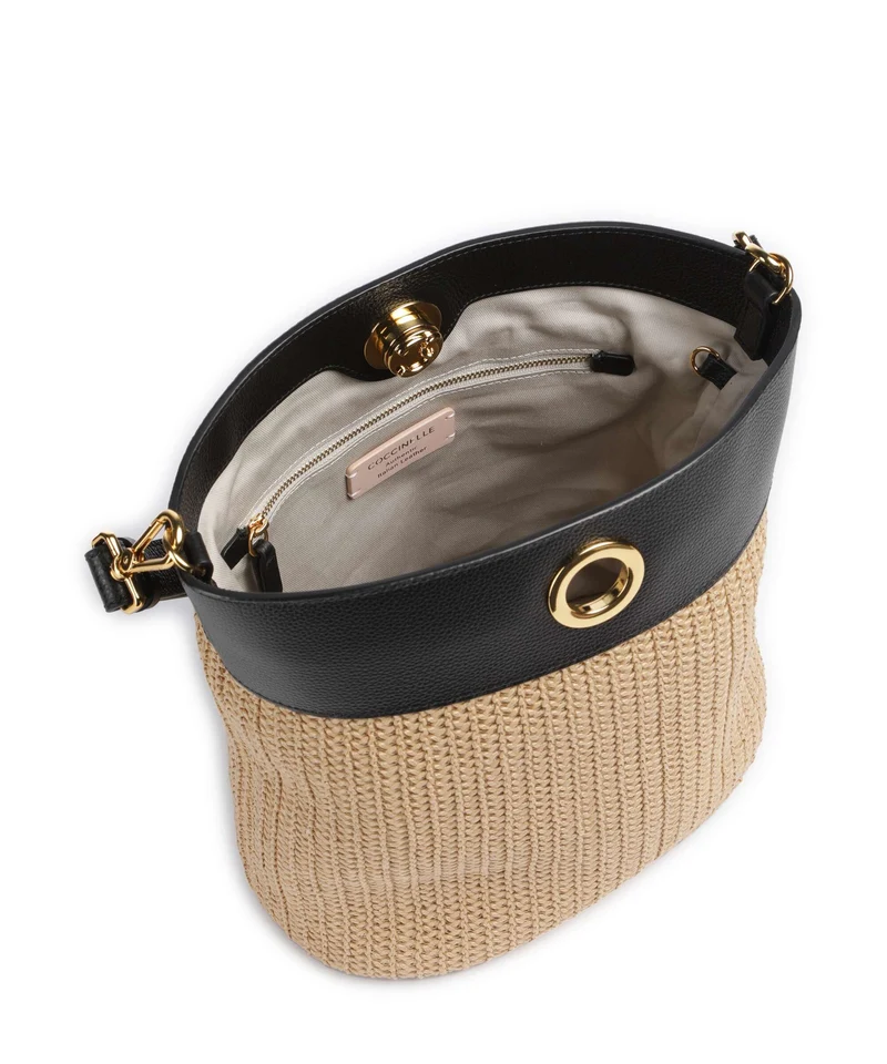Coccinelle Nikla Bucket Handtasche natural/noir