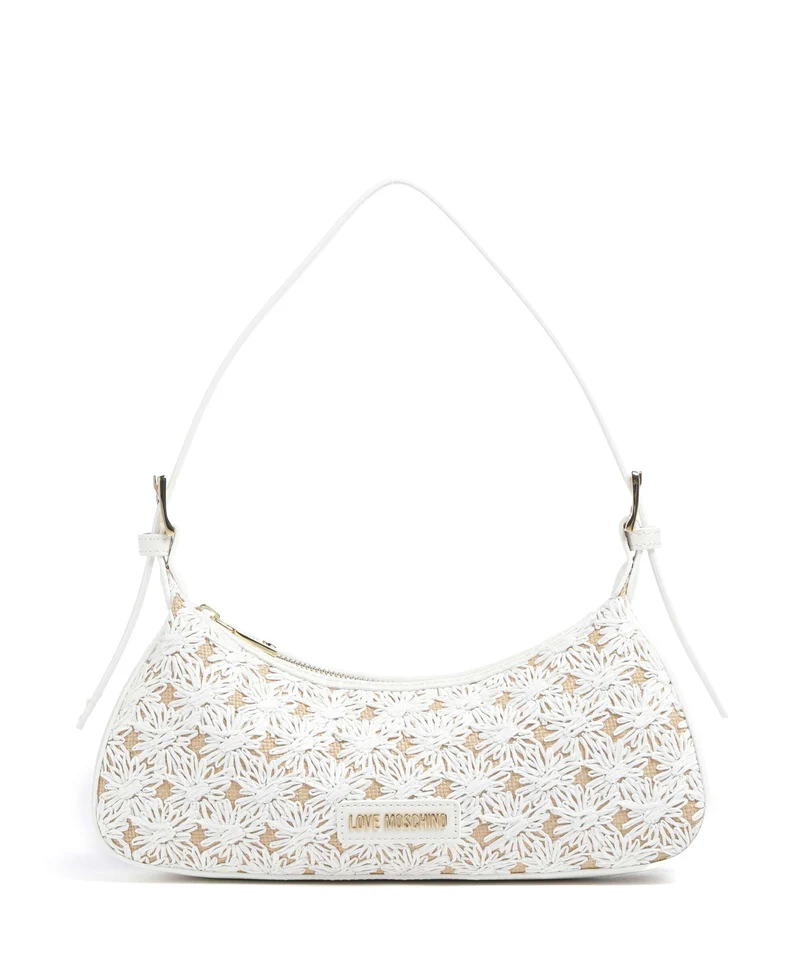 Love Moschino Smart Daily Schultertasche white/white