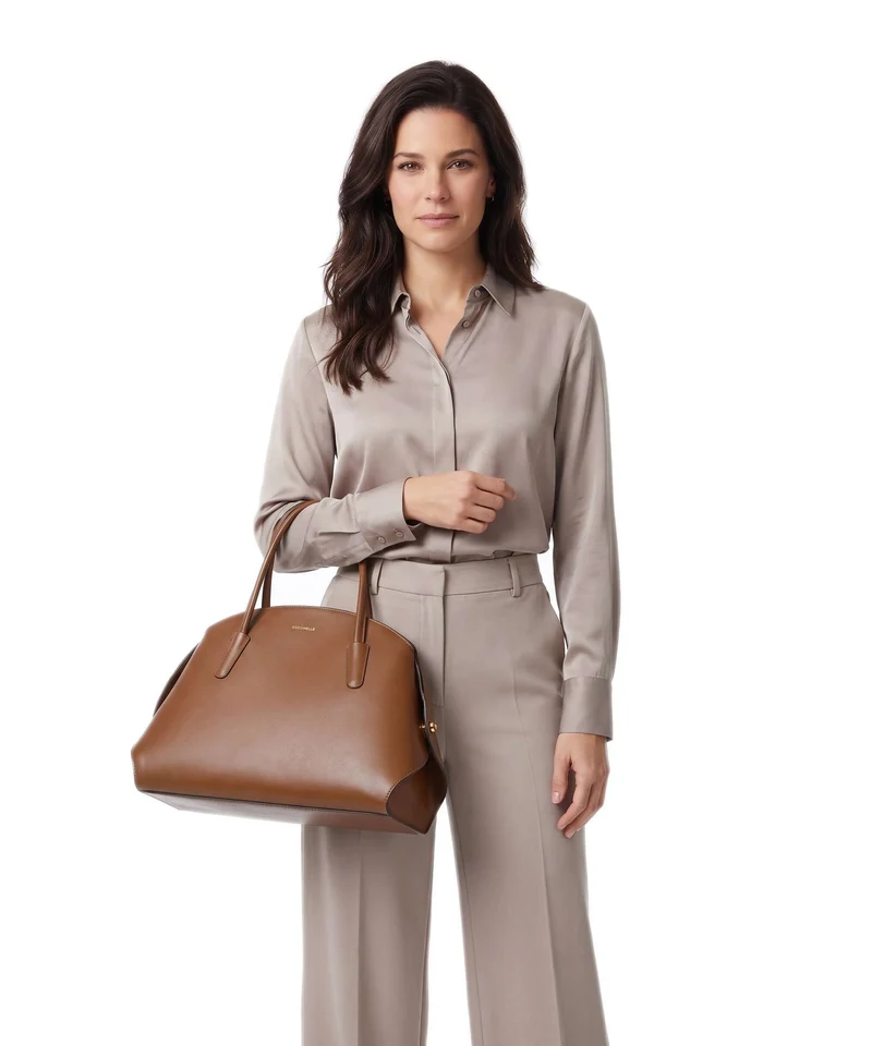 Coccinelle Tylde Handtasche cognac