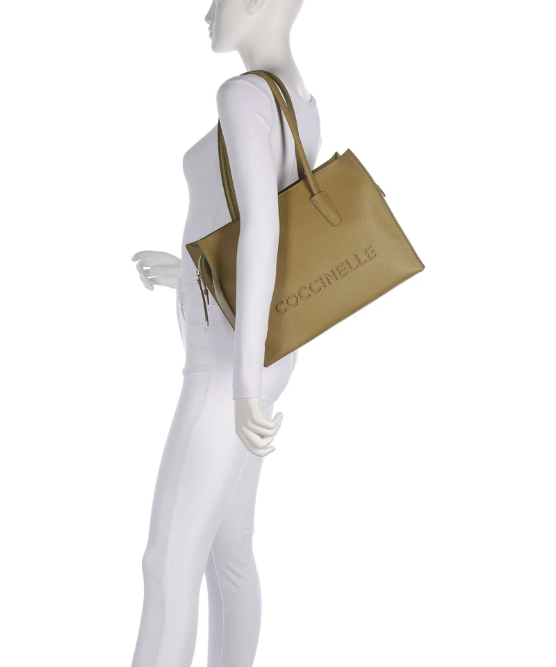 Coccinelle Myrtha Shopper seagrass