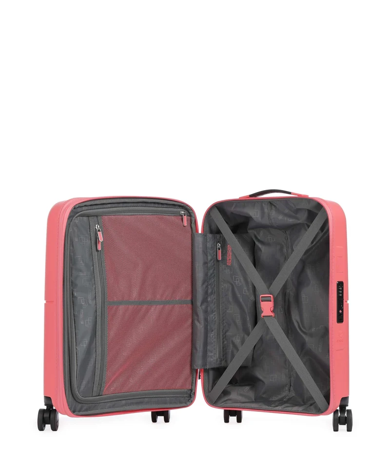 American Tourister Dashpop 4-Rollen Trolley sugar pink