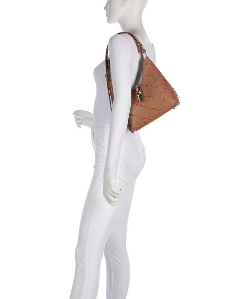 Furla Goccia S Beuteltasche brandy