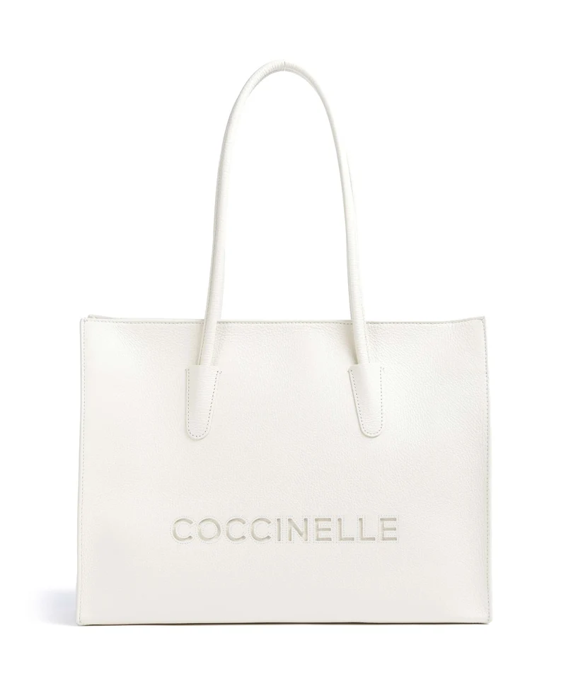 Coccinelle Myrtha Shopper pearl