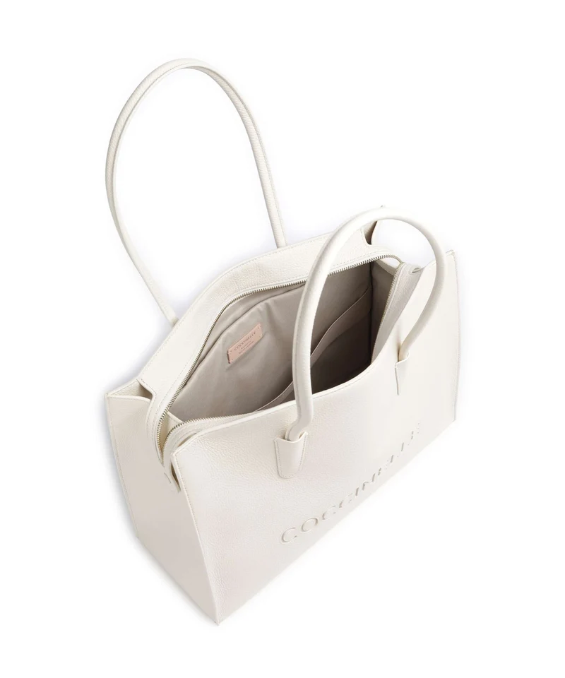 Coccinelle Myrtha Shopper pearl