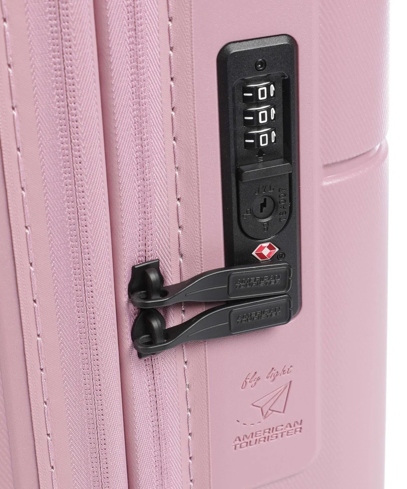American Tourister Dashpop 4-Rollen Trolley lilas pink