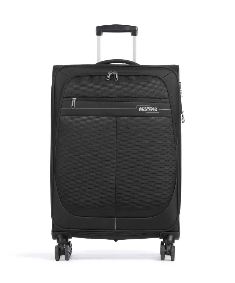 American Tourister Deep Dive 4-Rollen Trolley black/grey