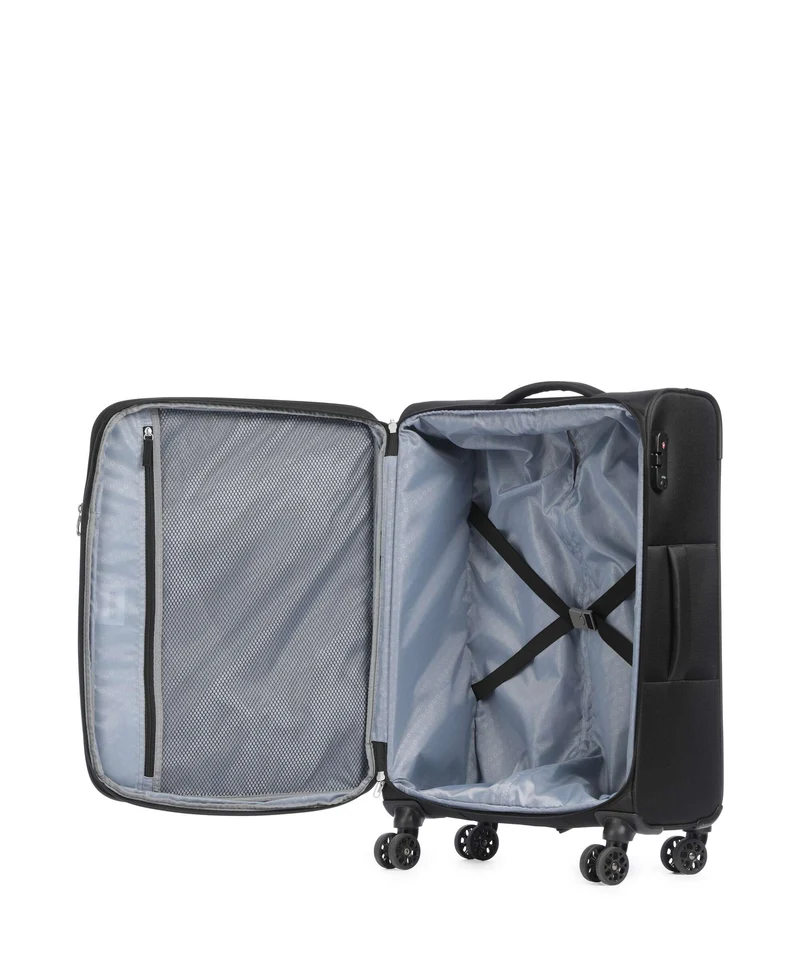 American Tourister Deep Dive 4-Rollen Trolley black/grey