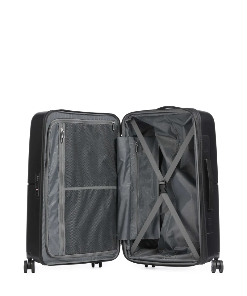 American Tourister Dashpop 4-Rollen Trolley true black