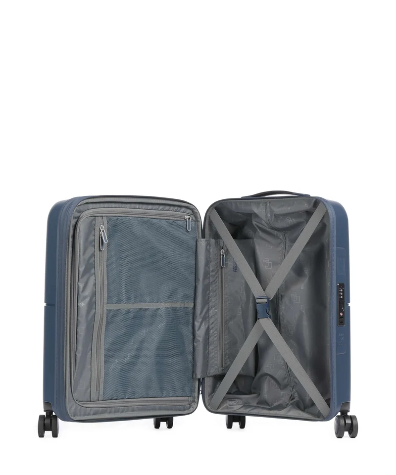 American Tourister Dashpop 4-Rollen Trolley midnight blue