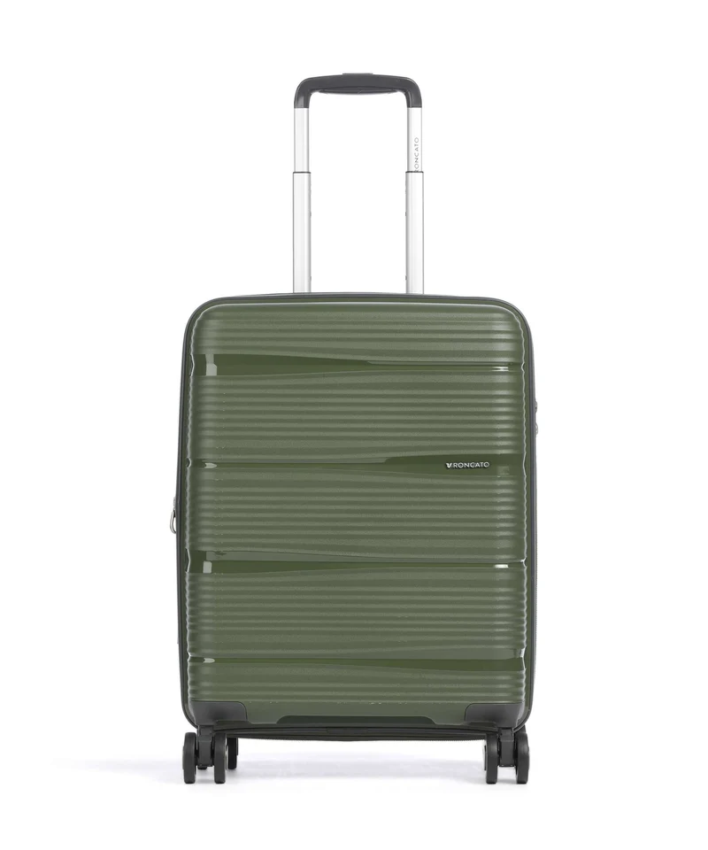 Roncato R-Lite 4-Rollen Trolley verde militare