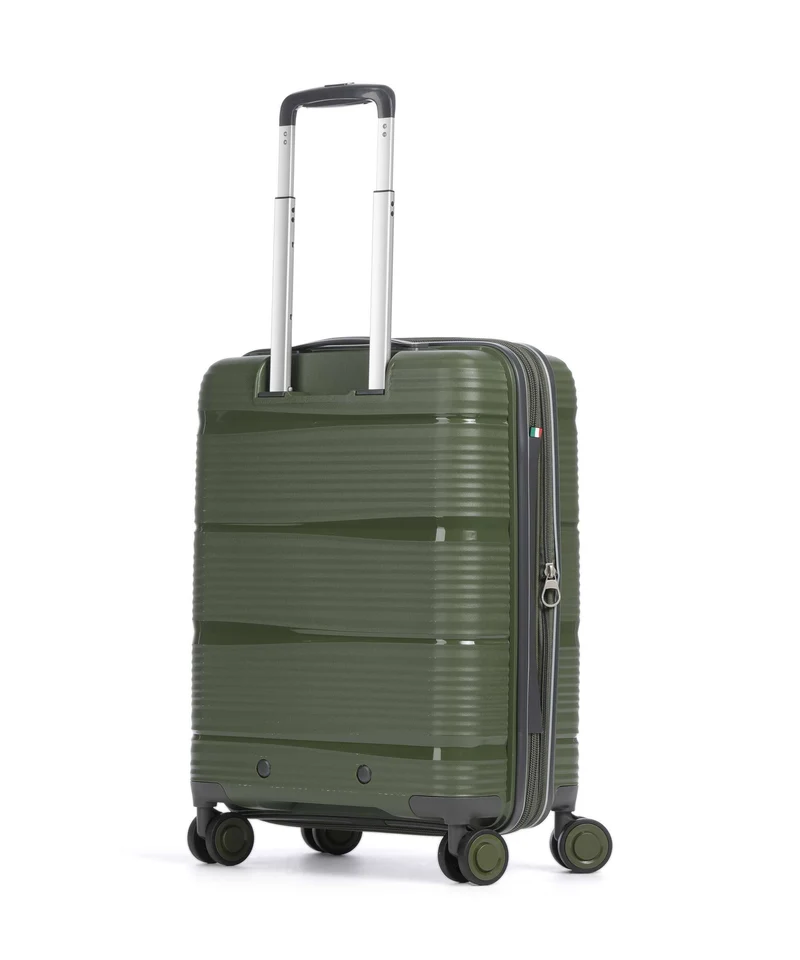 Roncato R-Lite 4-Rollen Trolley verde militare
