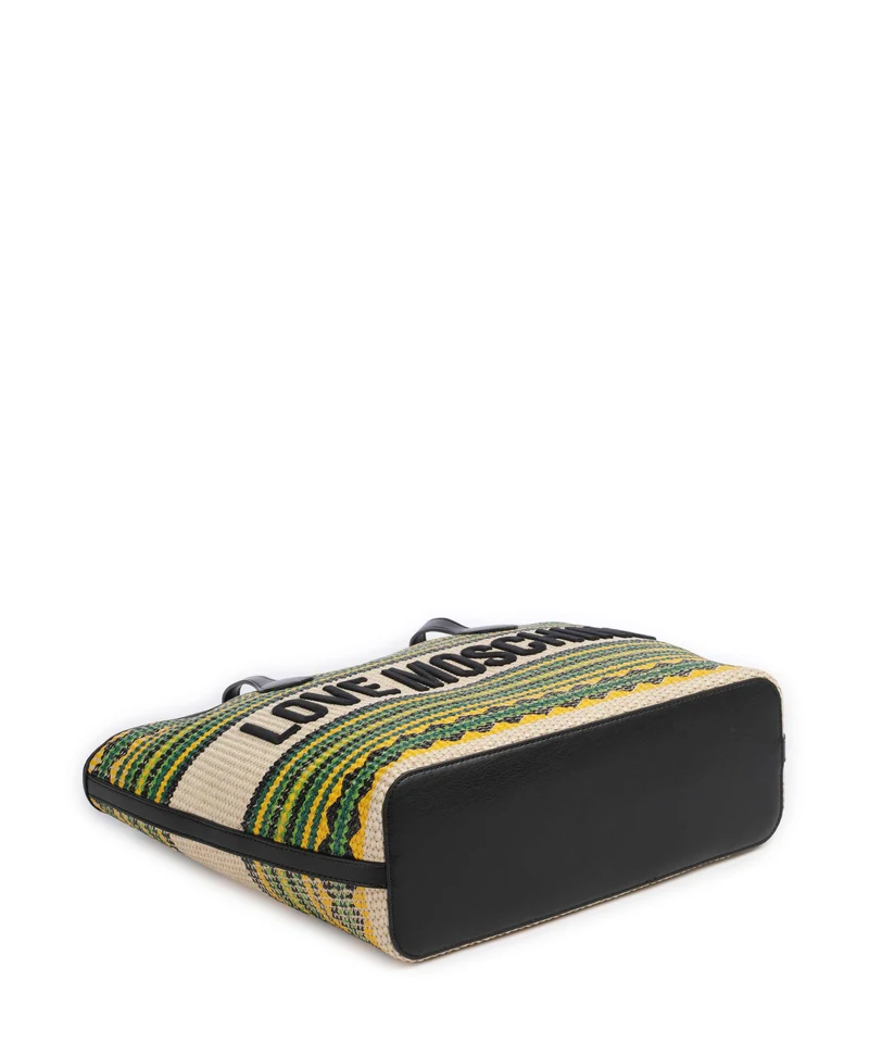 Love Moschino Sunset Stripes Shopper multicolour/black