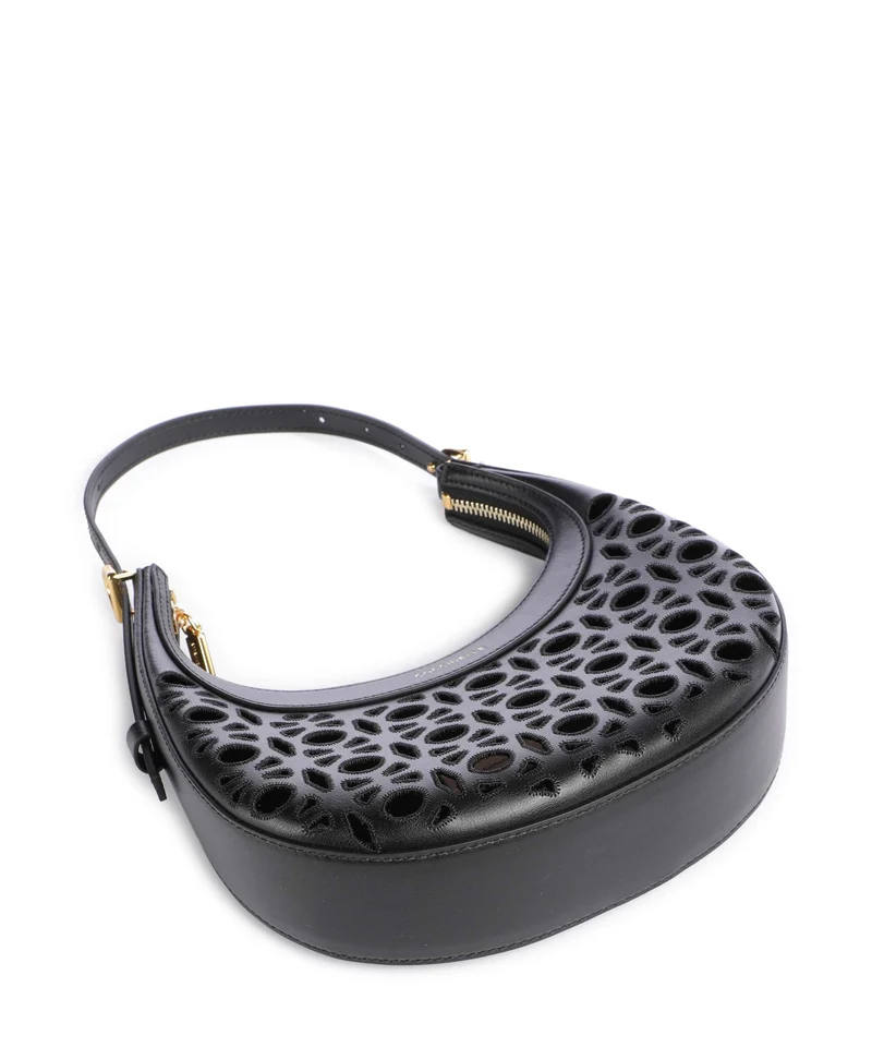 Coccinelle Whisper Monogram Sangallo Schultertasche noir