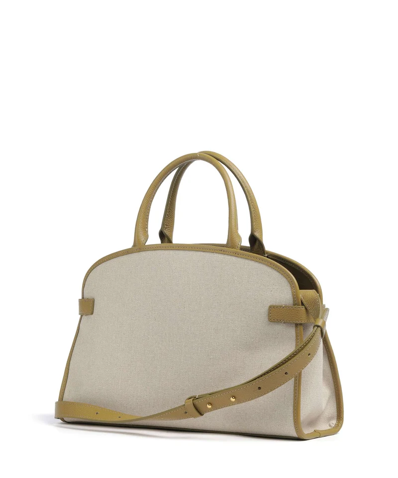 Coccinelle Sabine Canvas Handtasche natural/seagrass