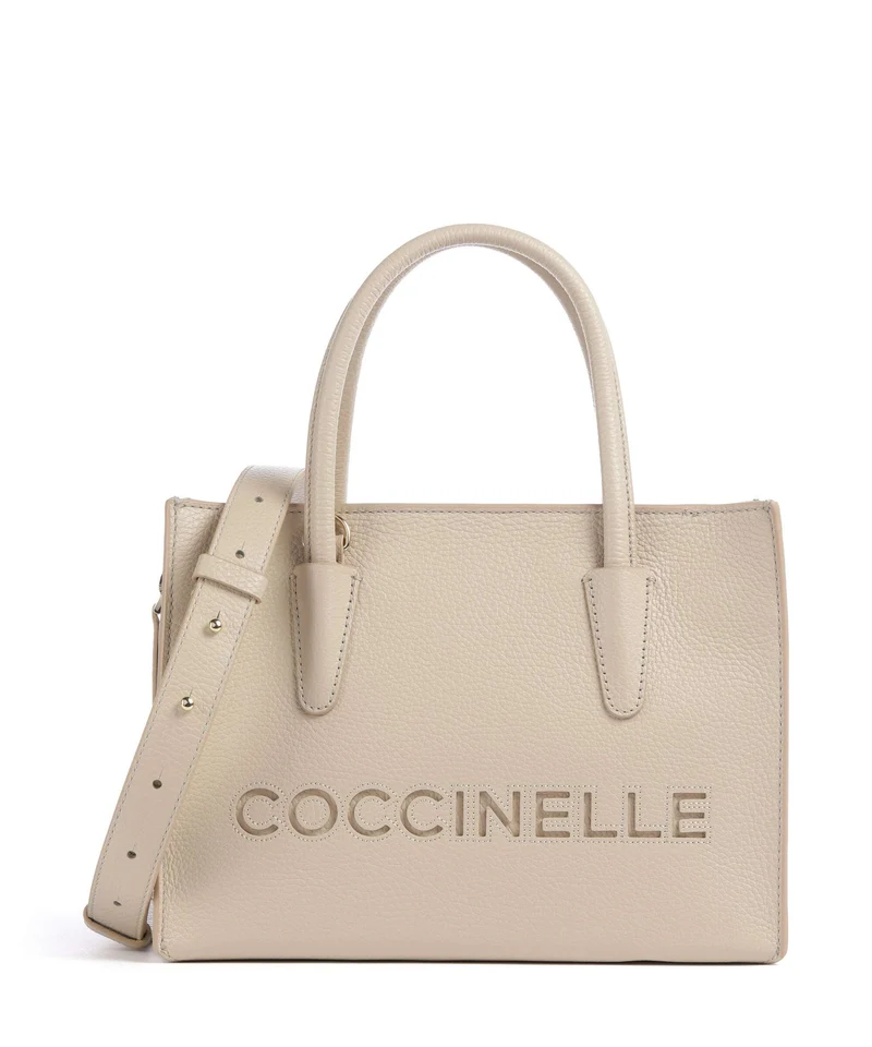 Coccinelle Myrtha Handtasche sandshell