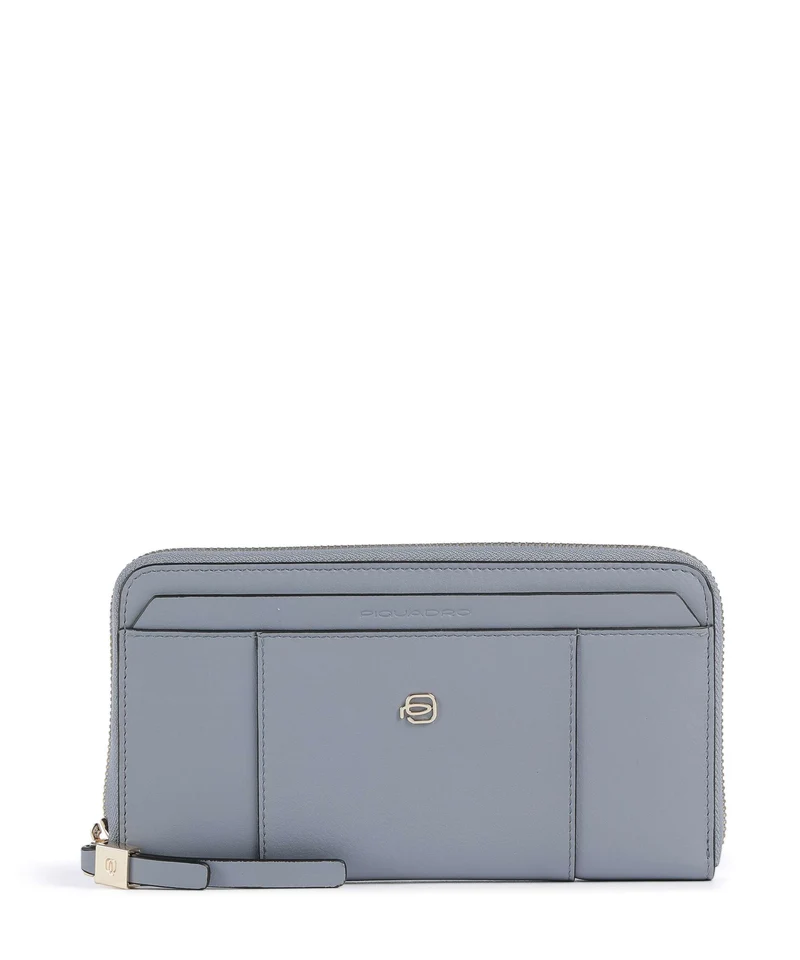 Piquadro Circle Geldbörse light blue