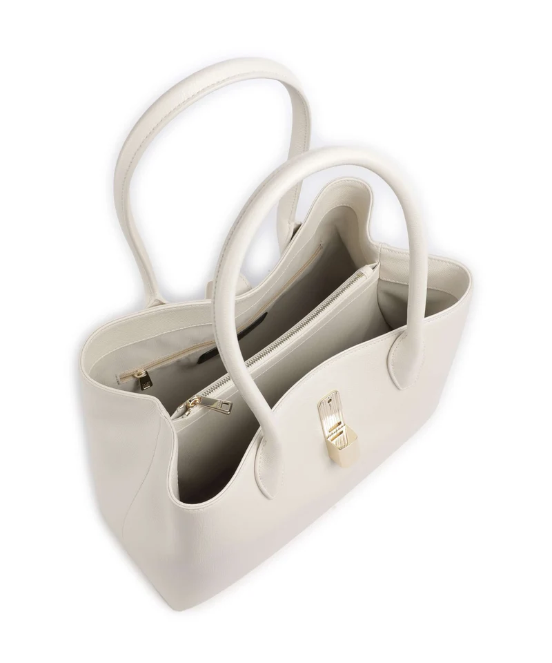 Furla Goccia M Shopper panna