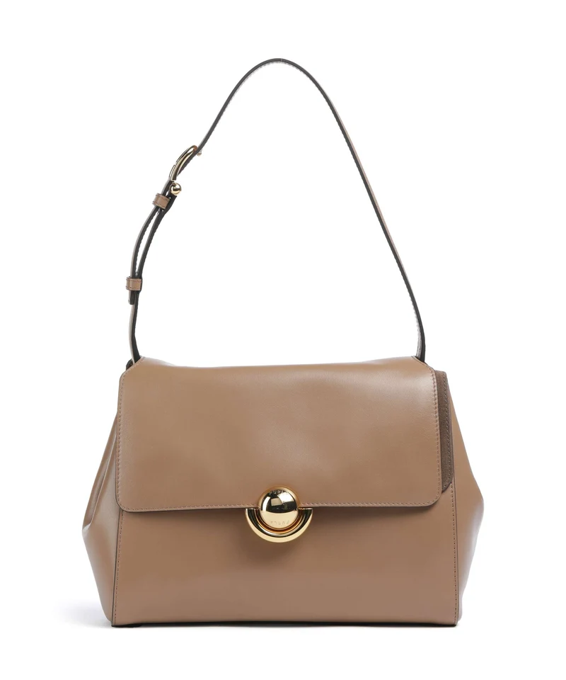 Furla Domus S Schultertasche toffee