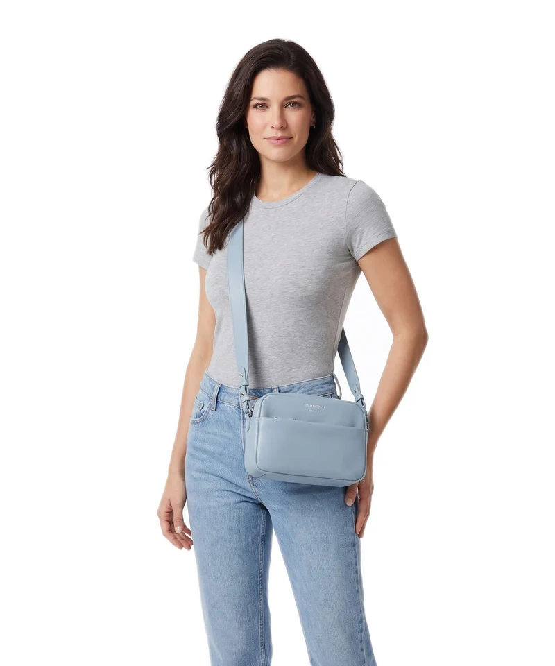 Emporio Armani Lilly Umhängetasche azure