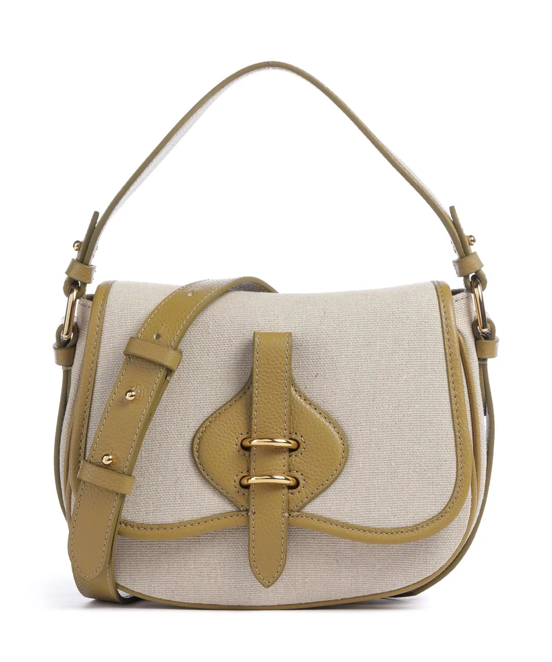 Coccinelle Mavery Canvas Handtasche natural/seagrass