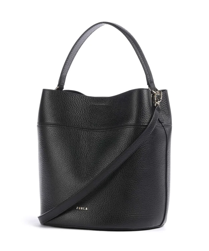 Furla Amelia M Bucket Handtasche nero