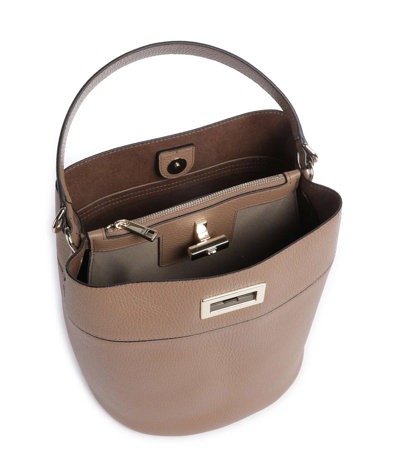 Furla Amelia M Bucket Handtasche toffee